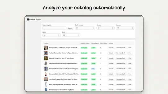 NadyAI Stylist screenshot