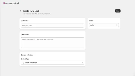 Airo Accesslock screenshot