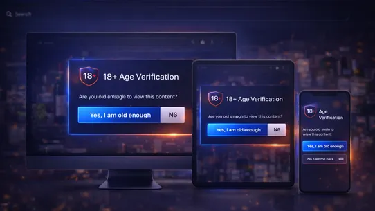 AgeVerify Shield 18+ Compliant screenshot