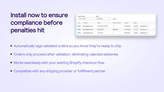 Quiqup ‑ KSA Address Validator screenshot
