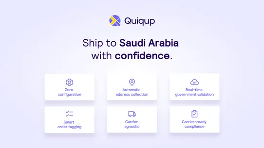 Quiqup ‑ KSA Address Validator screenshot