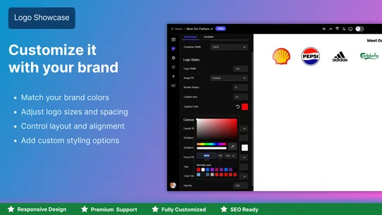 CN Logo Showcase Slider screenshot