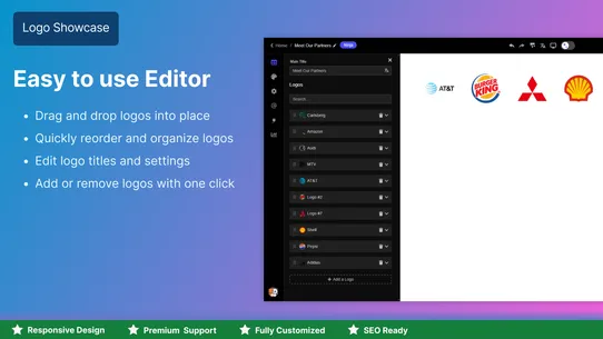 CN Logo Showcase Slider screenshot