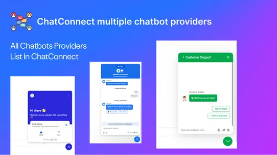 Chatconnect ‑ connect chatbots screenshot