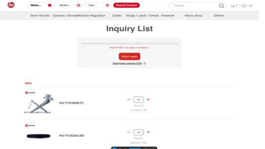 B2B Bulk Quote &amp; Catalog screenshot