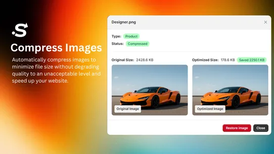 SEOAi ‑ Image &amp; Speed Optimize screenshot