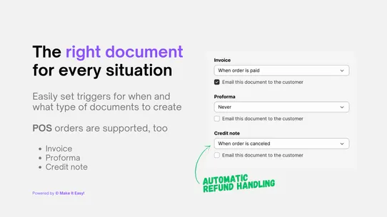 SmartBill • Integration screenshot