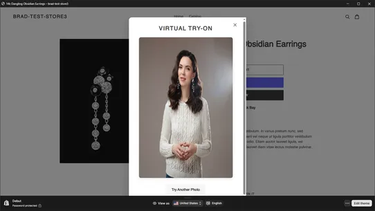 AI Virtual Try‑On screenshot