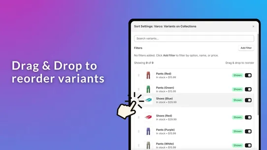 Varco: Variants on Collections screenshot