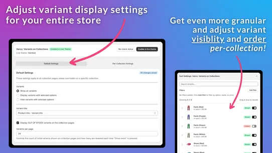 Varco: Variants on Collections screenshot
