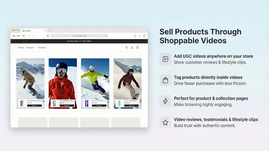 SalesUp Slider: Video Reels screenshot