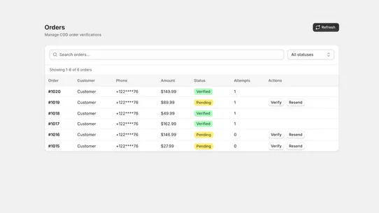 CODVerifier screenshot
