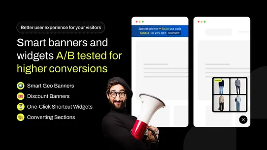 LIFT | Banners, Bars &amp; Pop Ups screenshot