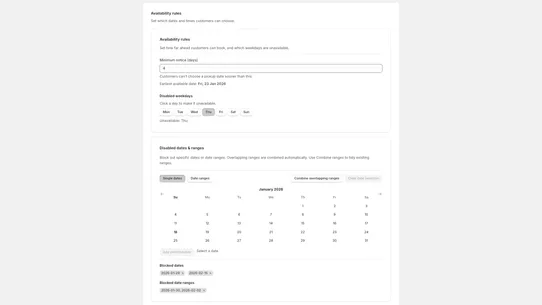 PickupPro – Cart Calendar screenshot