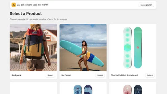 Depthy – iPhone‑style 3D image screenshot