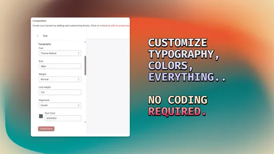 Advanced Banner: Smart Builder screenshot