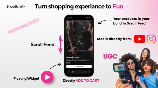 ShopScroll: Shoppable Widget screenshot