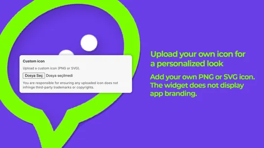 Quick Contact Widget screenshot