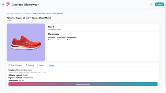 Paireeo Resale Management screenshot