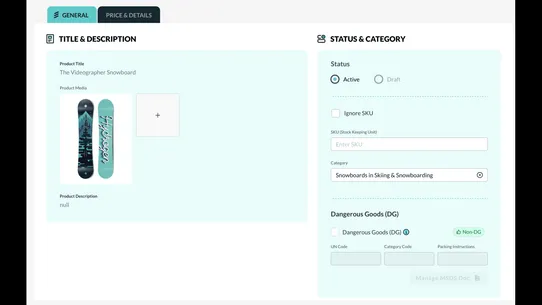 Flash AI HS Classification screenshot