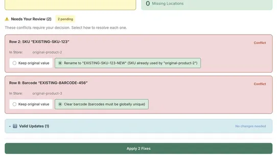 CSV Shield ‑ File Validator screenshot