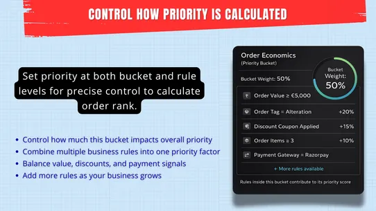 ShipIQ Order Priority Manager screenshot