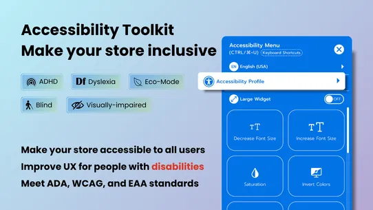 Appify ‑ Accessibility Toolkit screenshot