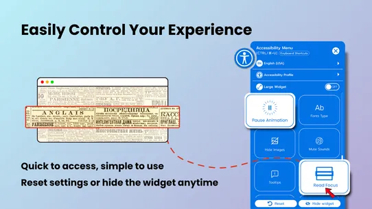 Appify ‑ Accessibility Toolkit screenshot