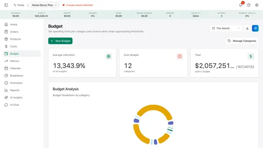 CostRadar – AI Profit Tracker screenshot