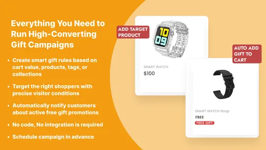 GP: Auto Add to Cart FREE Gift screenshot