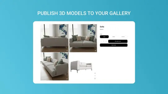 AI 3D Model Generator screenshot