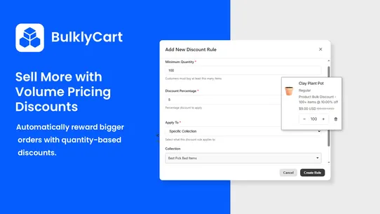 BulklyCart ‑ Bulk Order Form screenshot