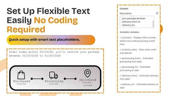 Startstorez Estimated Delivery screenshot