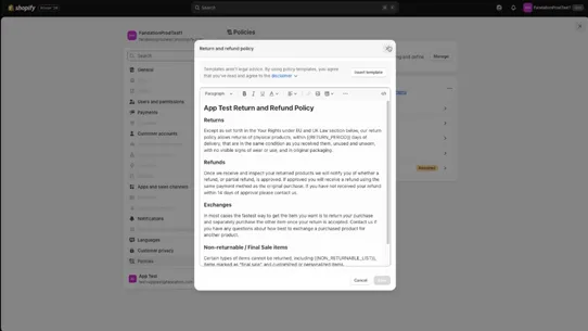 Fandation screenshot