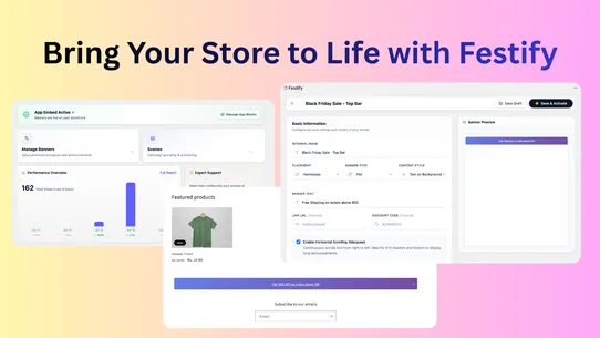 Festify: Banners and Scenes screenshot