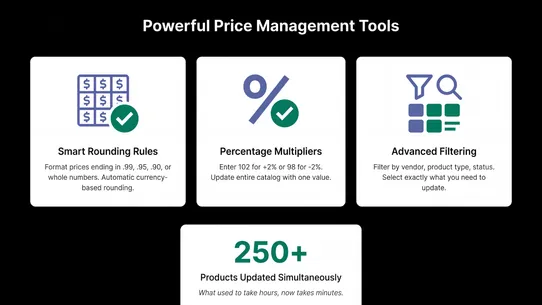 Bulk Price Manager ‑ Valventus screenshot