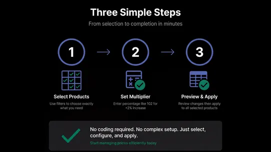 Bulk Price Manager ‑ Valventus screenshot
