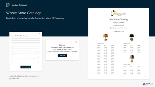 Active Catalogs ‑ Synced PDFs screenshot