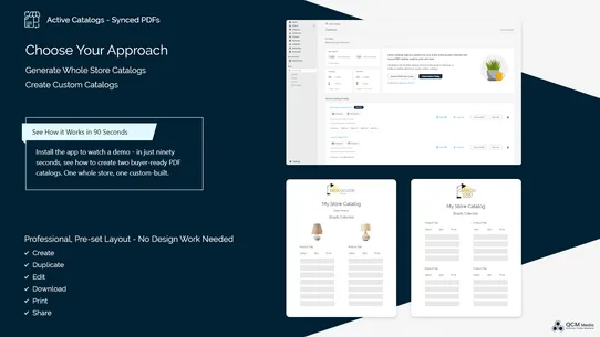 Active Catalogs ‑ Synced PDFs screenshot
