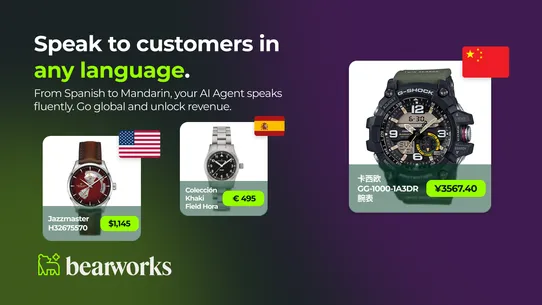 Bearworks AI Sales Phone Agent screenshot