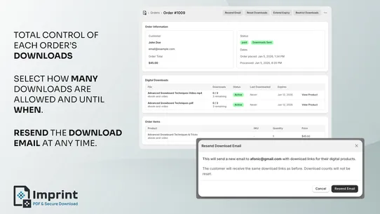 Imprint Files screenshot