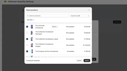 MOQ Manager by LubbeLabs screenshot