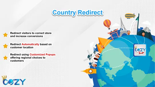 Cozy Country Redirect screenshot