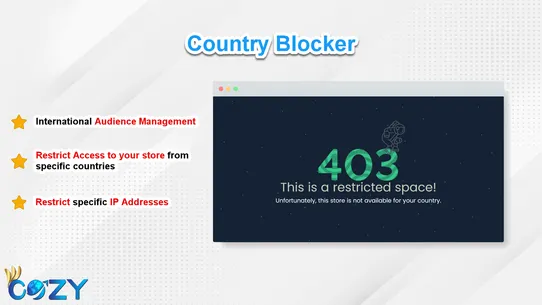 Cozy Country Redirect screenshot