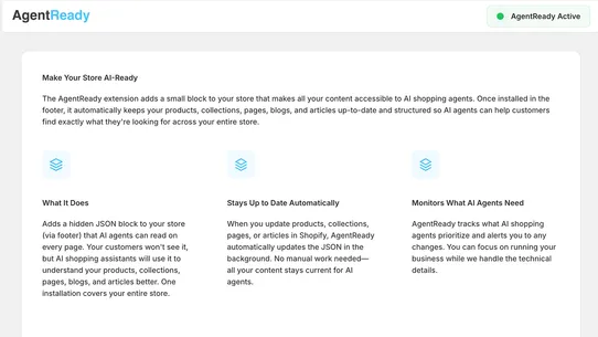 AgentReady by CaffeineCommerce screenshot