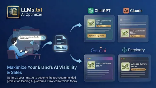 LLMs.txt AI Optimizer screenshot