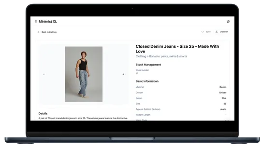 Minimist XL ‑ Sell Secondhand screenshot