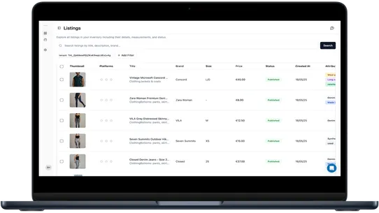 Minimist XL ‑ Sell Secondhand screenshot