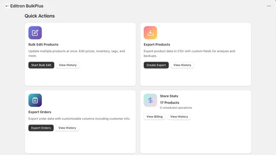Editron BulkPlus All In One screenshot