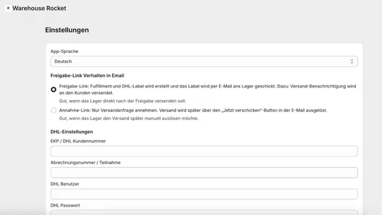 Warehouse Rocket screenshot